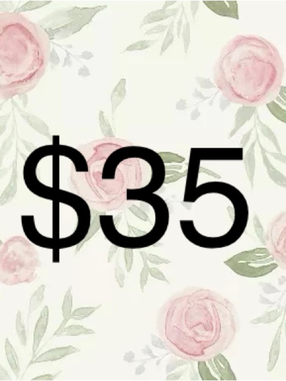 $35 STARTS - LIVE LISTING
